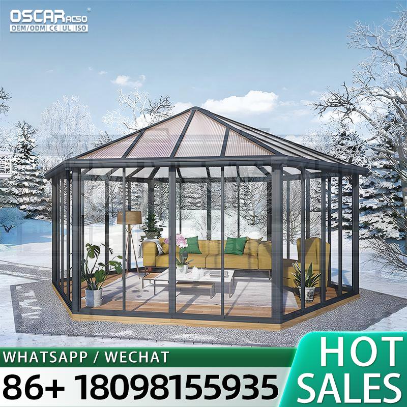 Renewable Energy Use - Invernadero Exterior de Aluminio y Vidrio