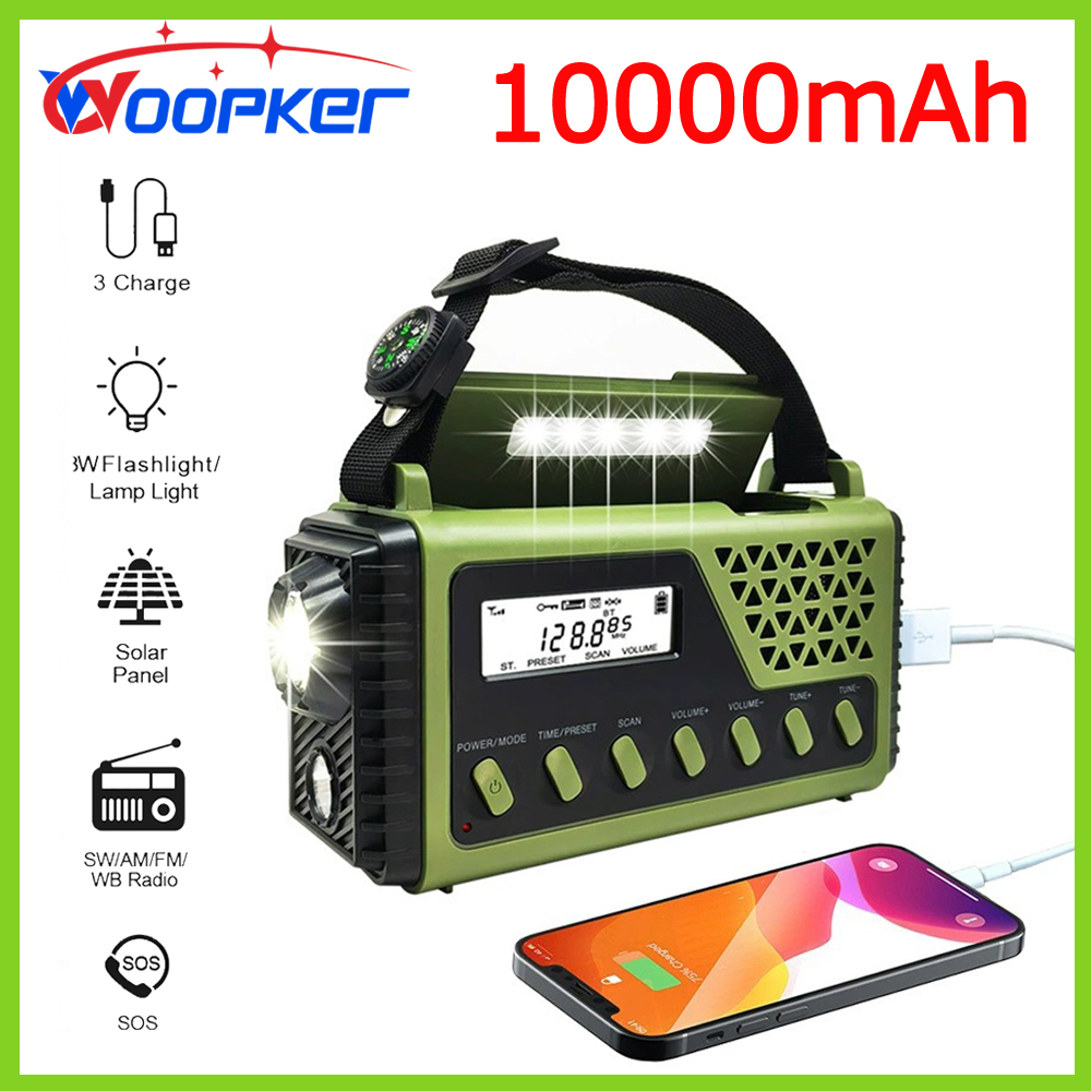 Renewable Energy Source - Woopker Radio SY-1199 10000mAh multifuncional FM