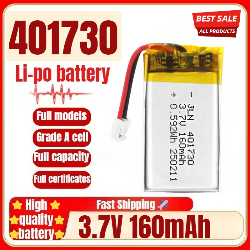 Renewable Energy Source - 401730 3,7 V 160mAh batería recargable