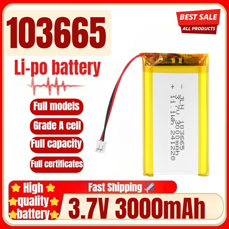 Renewable Energy Source - 103665 3,7 V 3000mAh batería recargable