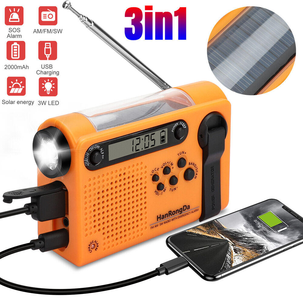 Renewable Energy Source - Radio meteorológica de emergencia AM/FM/SW, Radio