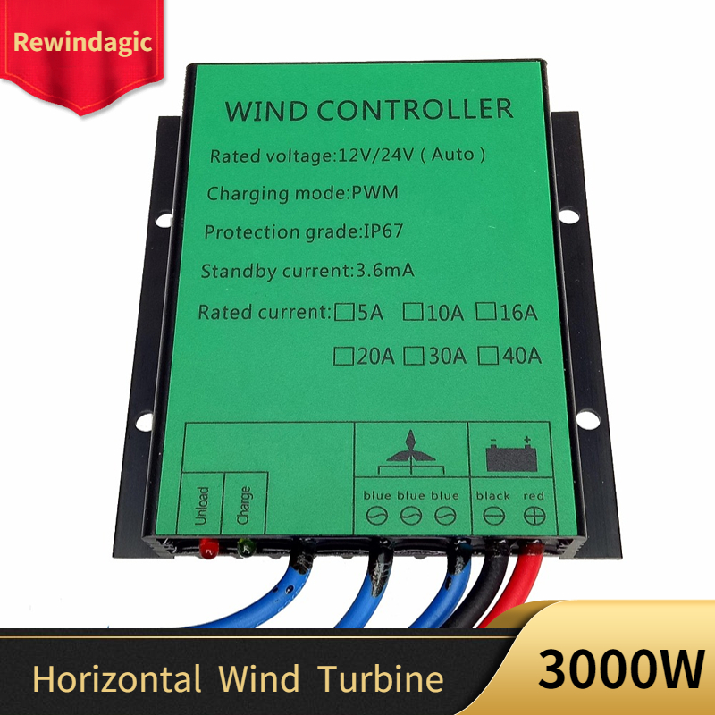 Pwm Charge Controller - Controlador de carga de viento PWM