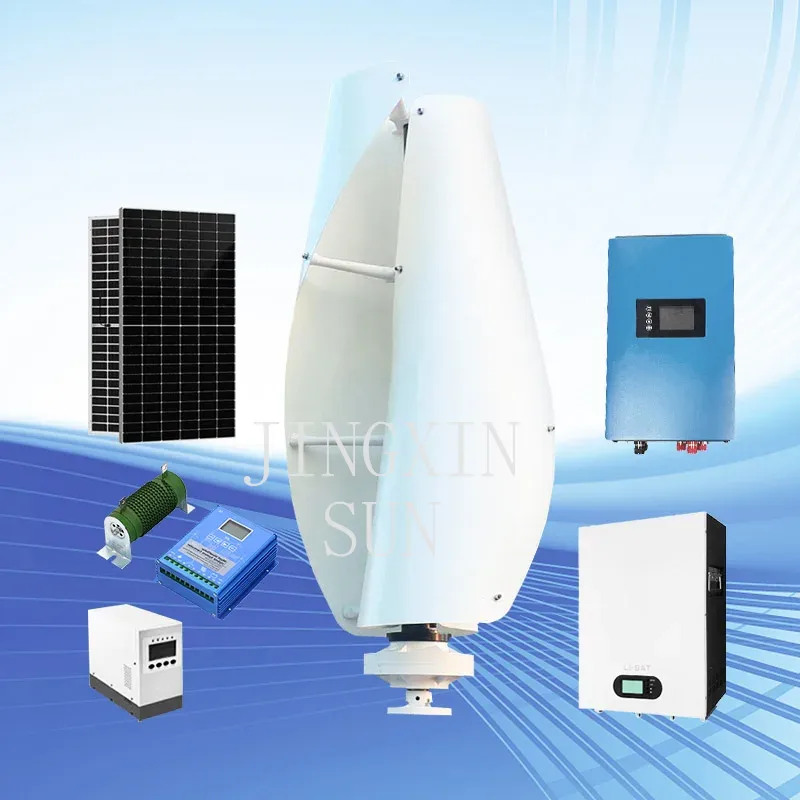 Pequeña turbina eólica Vertica - Renewable Energy Wind Solar reseña y precio