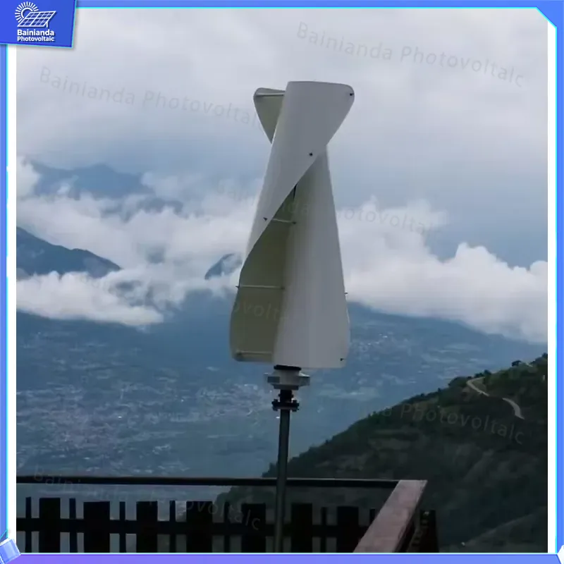 Aerogenerador de Eje Vertical  - Renewable Energy Wind Solar reseña y precio