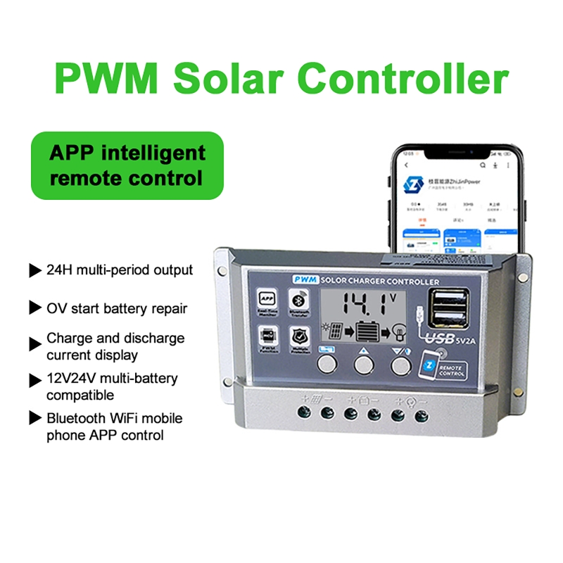 Controlador de Carga Solar Blu - Pwm Charge Controller reseña y precio