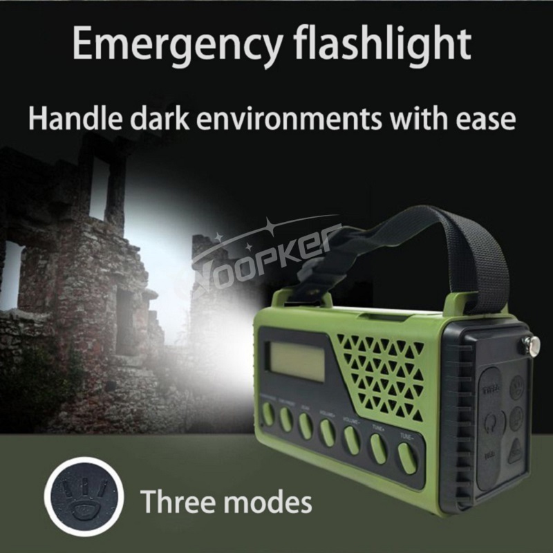 Woopker Radio SY-1199 10000mAh - Renewable Energy Source reseña y precio