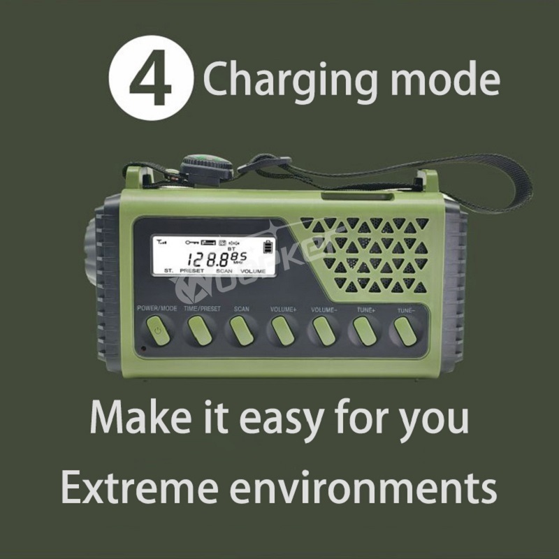 Woopker Radio SY-1199 10000mAh - Renewable Energy Source reseña y precio