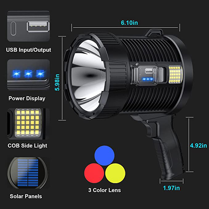 Linterna LED ultra brillante X - Renewable Energy Source reseña y precio