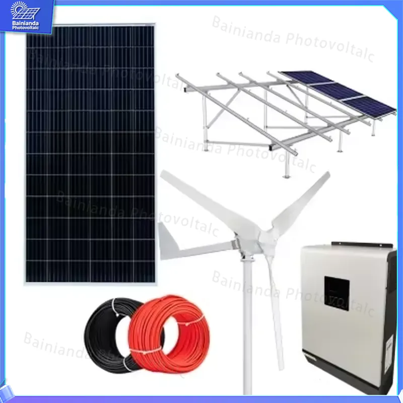 Kit de Sistema de Energía Sola - Renewable Energy Wind Solar reseña y precio