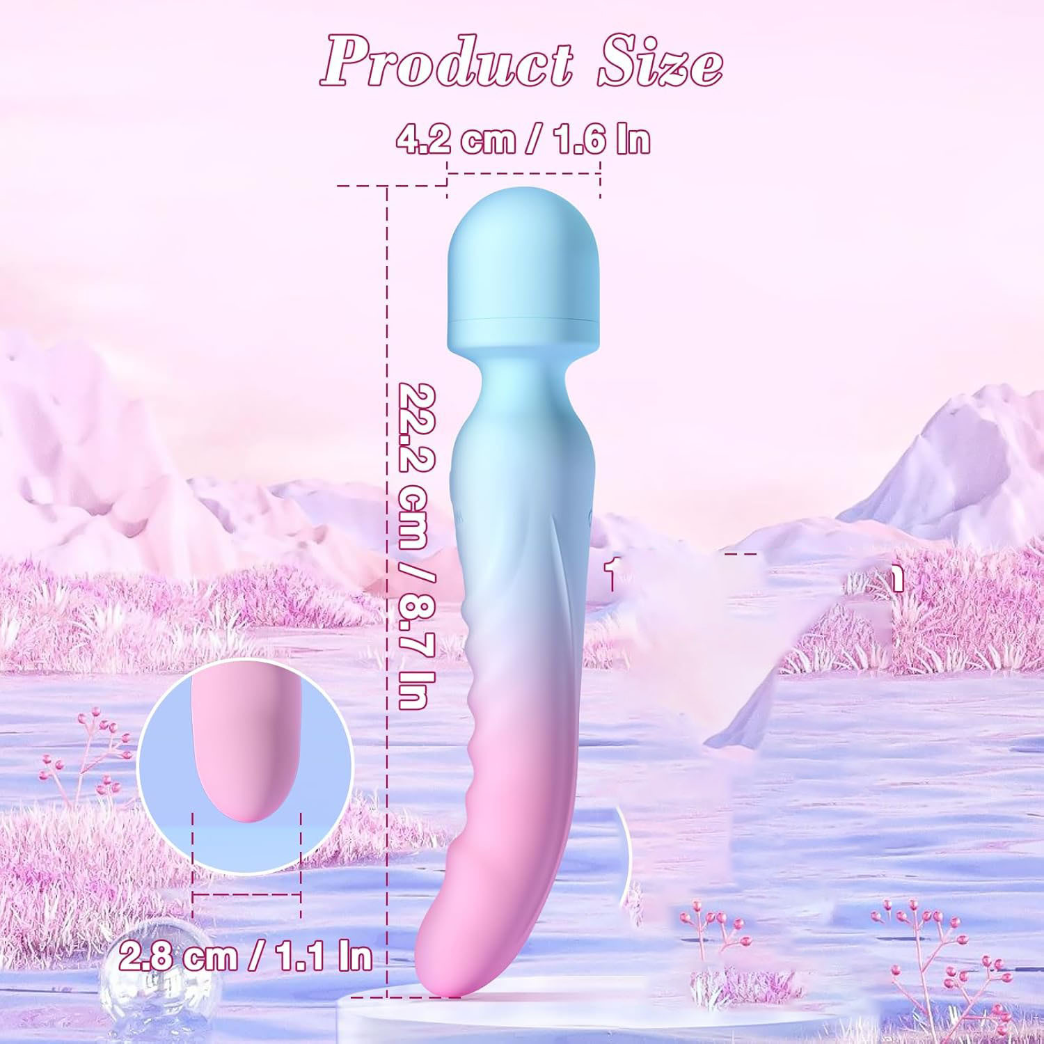 Vibrador de Doble Cabeza para  - Renewable Energy Game reseña y precio