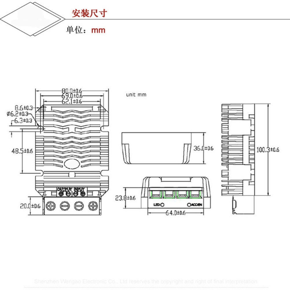 Convertidor CC-CC de 48V a 13. - Renewable Energy Industry reseña y precio