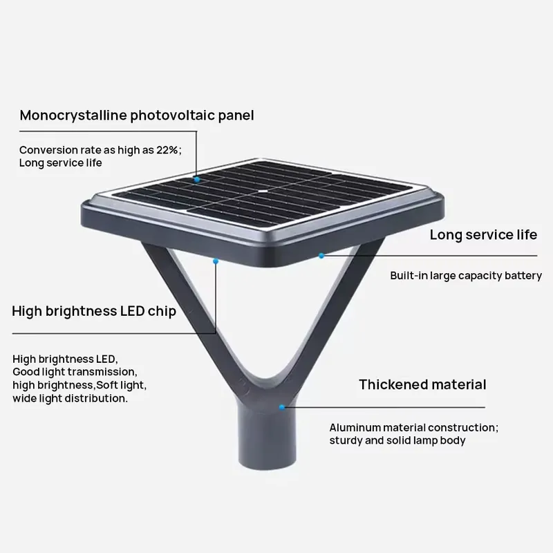 Farola Solar LED de Lujo para  - Renewable Energy Source reseña y precio