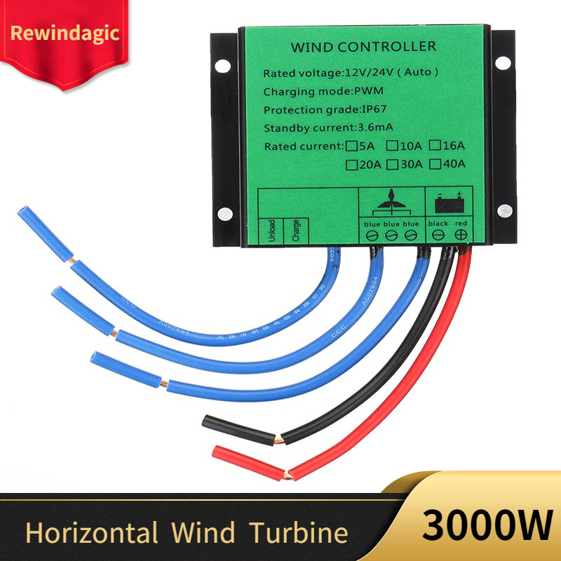 Controlador de carga de viento - Pwm Charge Controller reseña y precio