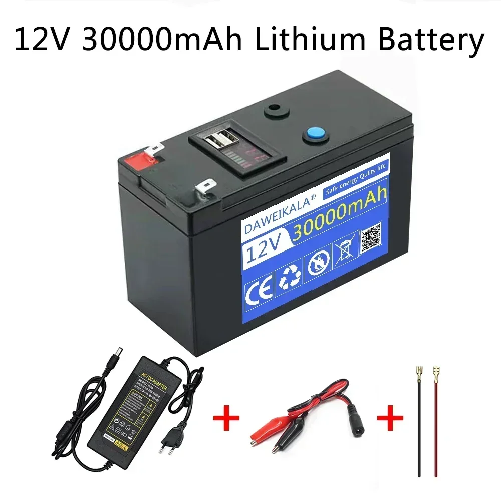 Batería de litio de 12V, 30Ah, - Renewable Energy Source reseña y precio