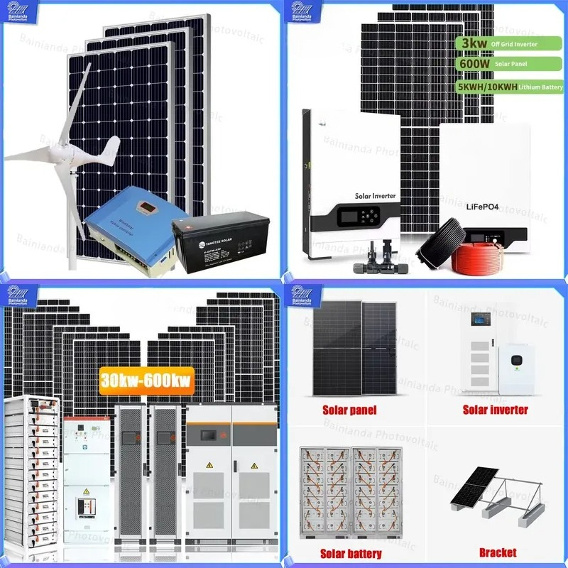 Sistema Híbrido de Turbina Eól - Renewable Energy Wind Solar reseña y precio