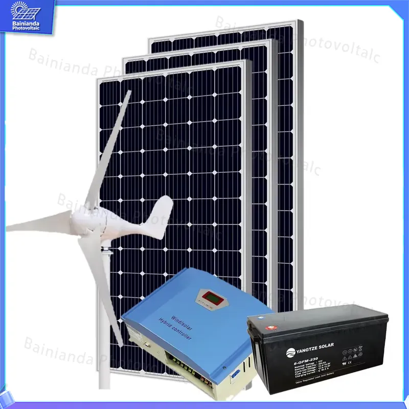 Sistema Híbrido de Turbina Eól - Renewable Energy Wind Solar reseña y precio